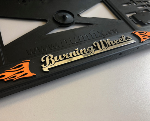 Kennzeichenhalter Werbung