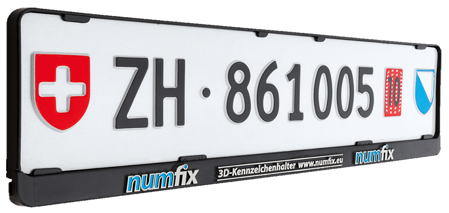 numfix Kennzeichenrahmen schweiz