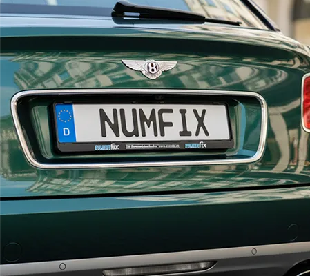 Bentley Licence Plate Holder 3D