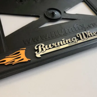 Car Club Licence Plate Holder 3D