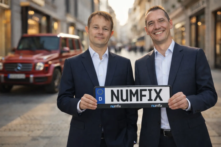 numfix Kennzeichenhalter Gründer