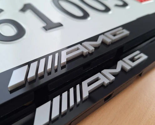 AMG Mercedes Kennzeichenhalter